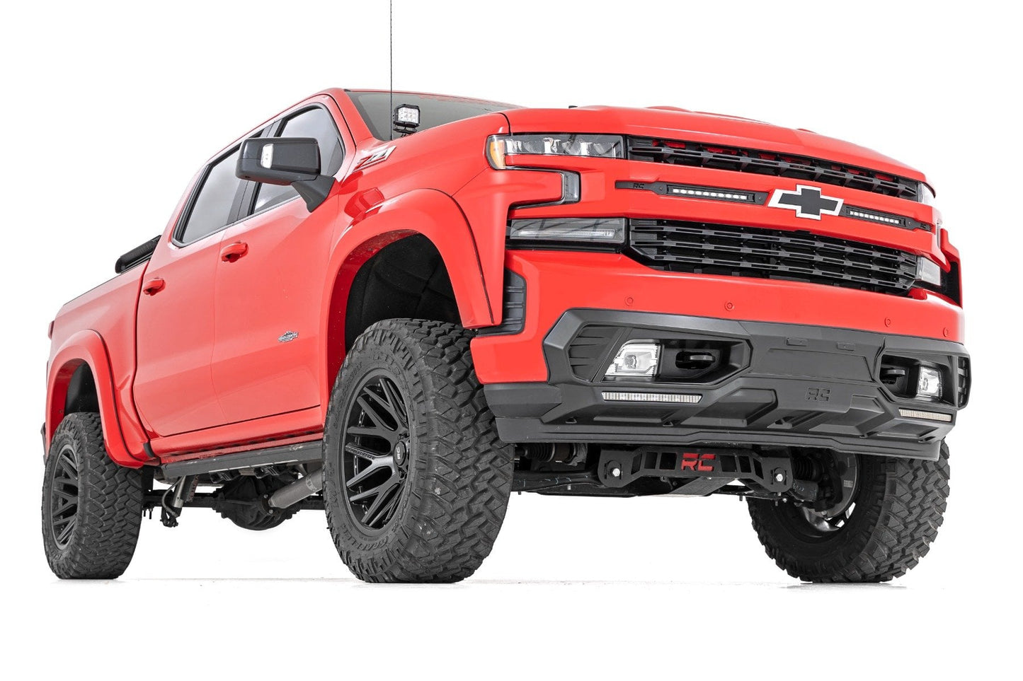6 Inch Lift Kit Mono Leaf Rear Vertex Chevy Silverado 1500 4WD (22-24) Rough Country-3
