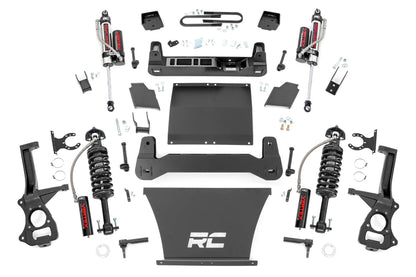 6 Inch Lift Kit Mono Leaf Rear Vertex Chevy Silverado 1500 4WD (25-26) Rough Country