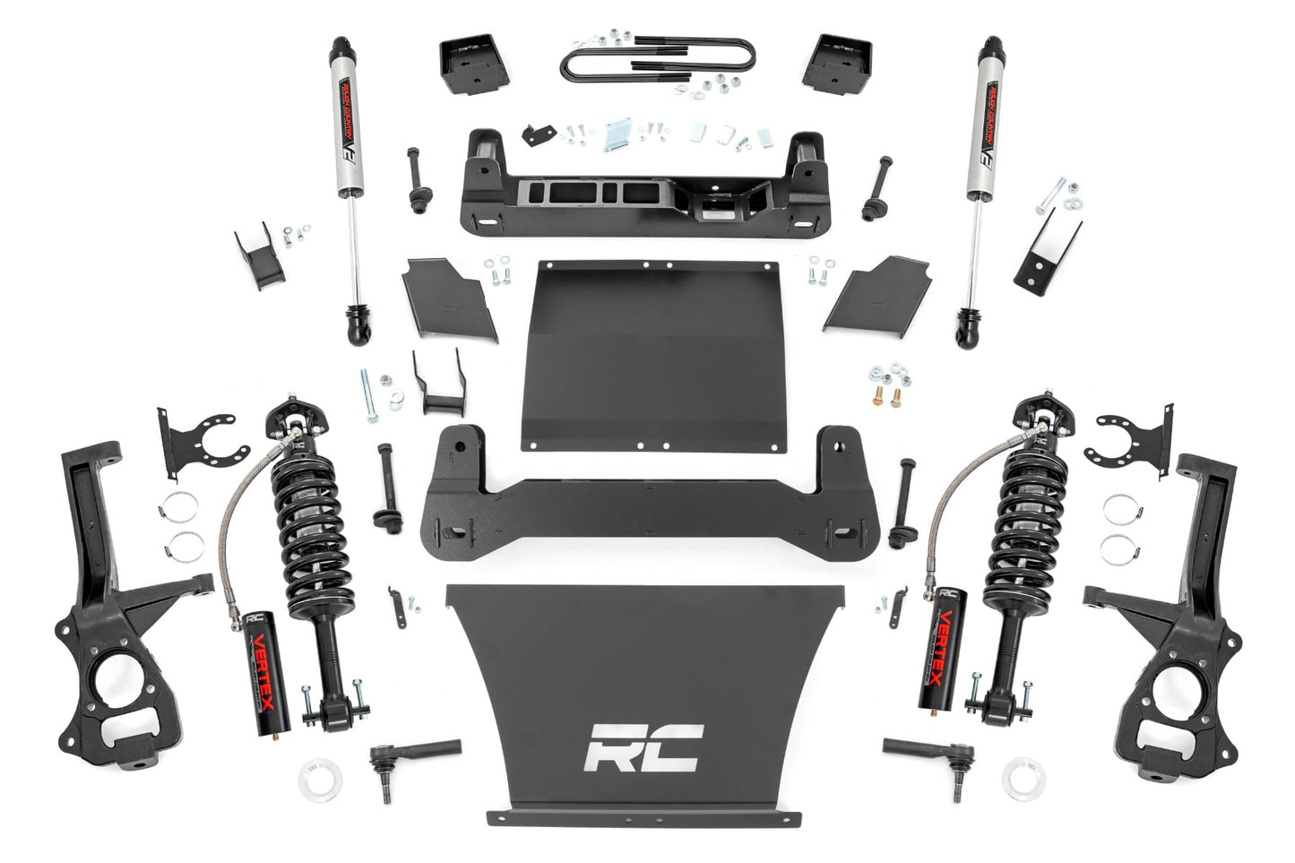 6 Inch Lift Kit Mono Leaf Rear Vertex/V2 Chevy Silverado 1500 (22-24) Rough Country
