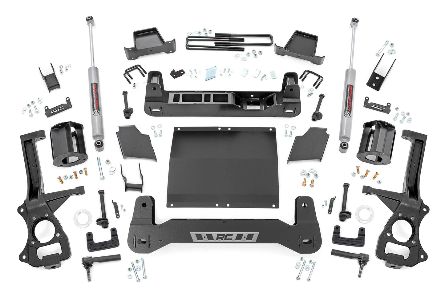 6 Inch Lift Kit Diesel Chevy Silverado 1500 4WD (2019-2024) Rough Country