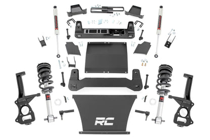 6 Inch Lift Kit M1 Struts/M1 Chevy Silverado 1500 4WD (2019-2024) Rough Country