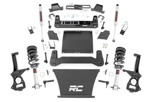 6 Inch Lift Kit M1 Struts/M1 Chevy Silverado 1500 4WD (2019-2024) Rough Country