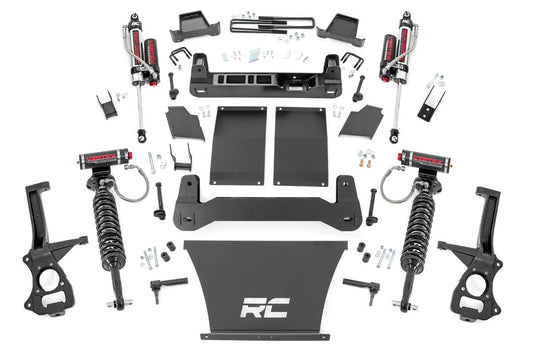 Rough Country 6 Inch Suspension Lift Kit Vertex Shocks 19-20 Silverado/Sierra 1500 4WD/2WD Rough Country
