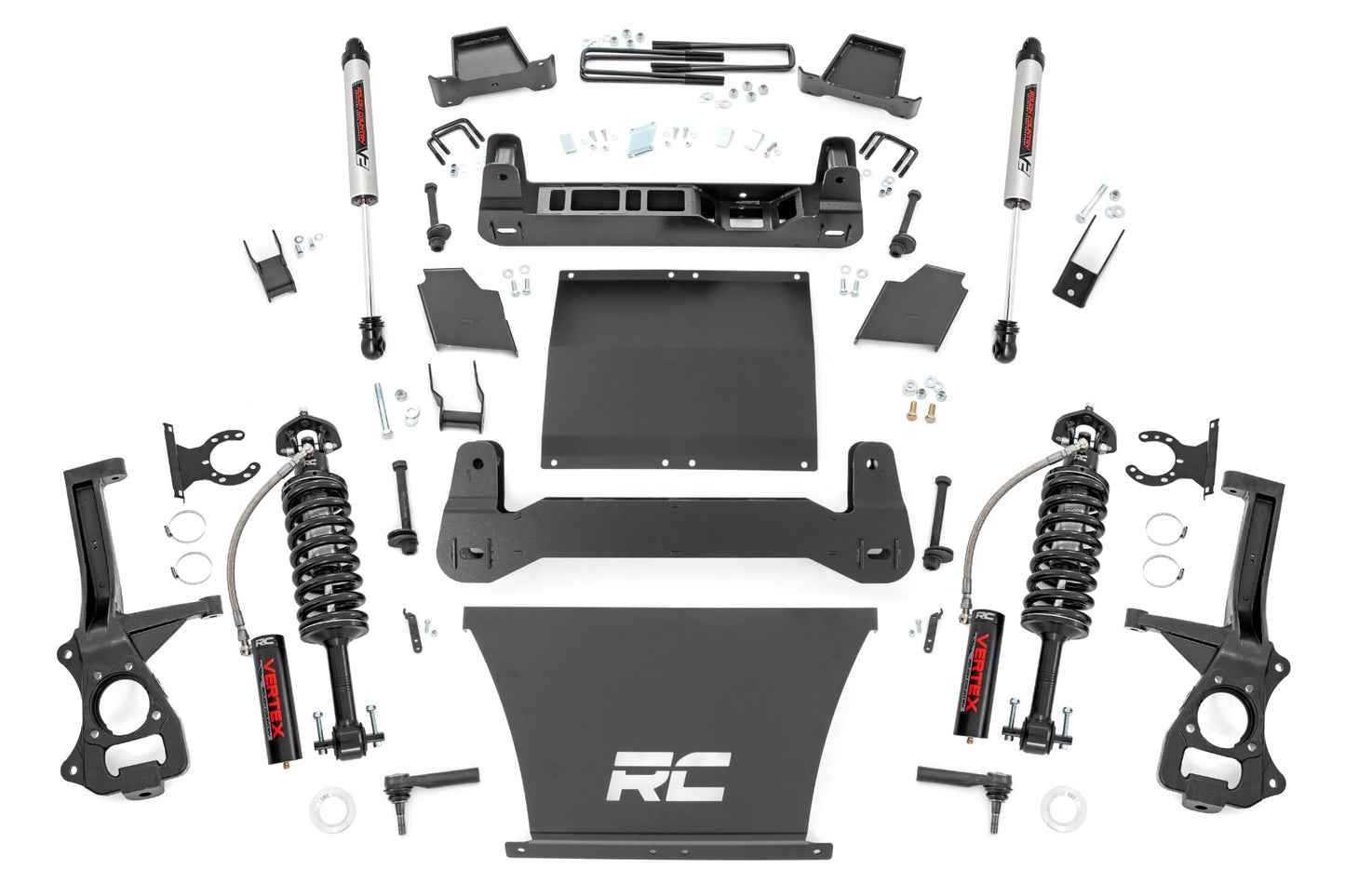 6 Inch Lift Kit Vertex/V2 Chevy Silverado 1500 4WD (2019-2024) Rough Country