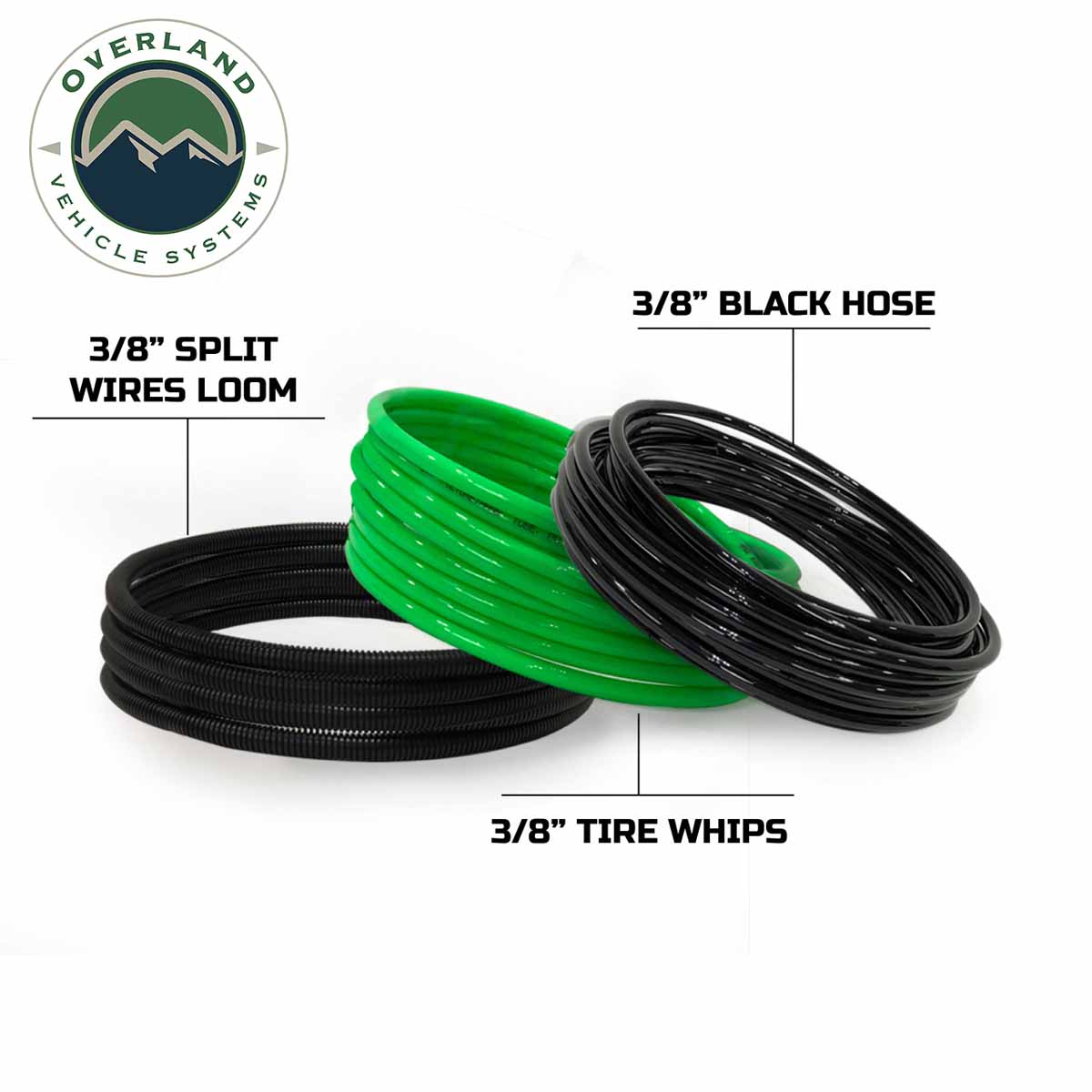 Jeep JK Tire Inflator System 4 Tire For 18-25 Jeep Wrangler 2/4 Door W/Engine Mount With Box, Fittings, Hoses and Storage Bag Black Up Down Air-6