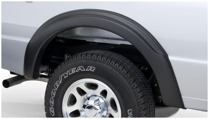 Black OE Style Smooth Finish 4-Piece Fender Flare Set For 1993-2011 Ford Ranger (Excludes FX4) Bushwacker-1