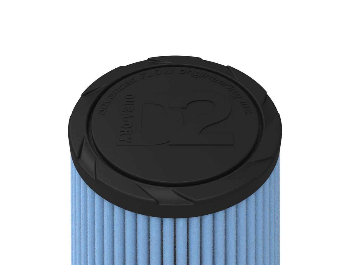 Rapid Induction Intake Replacement Air Filter w/ D2 Dura-Dry Media 4 Inch F x 6 Inch B x 4 Inch T x 7 Inch H aFe Power-3