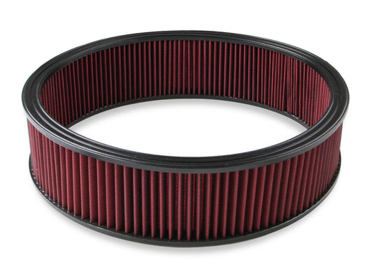 Air Filter Replacement 16 X 4 Red Washable Gauze Filter Air Filter, 16 X 4, Red High Performance Washable Element Holley
