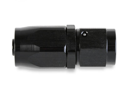 Straight Swivel Hose End-8 AN Black Satin Anodized Finish Mr Gasket-1