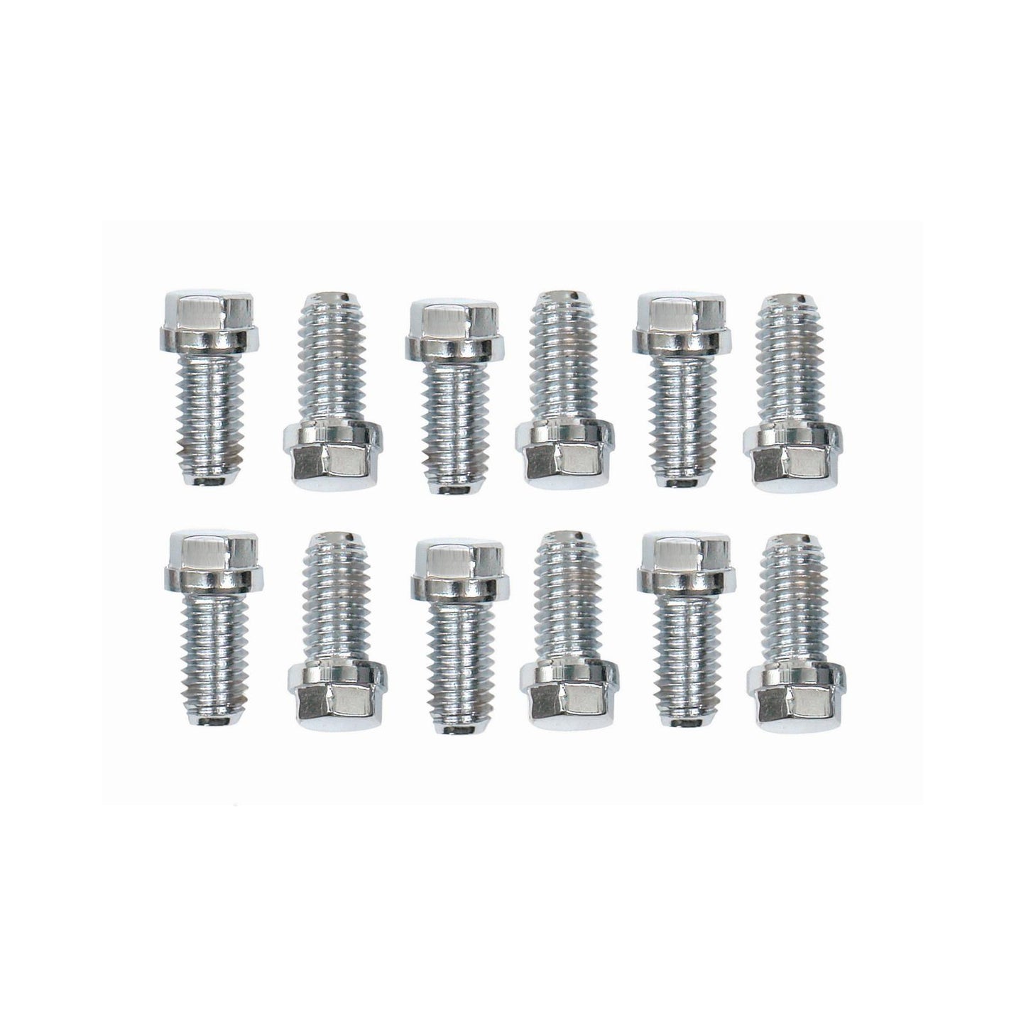 Stainless Steel Header Bolts Fits AMC 290-401, Chevrolet Small Block 262-400, Chrysler 383-440 except Hemi, Pontiac 326-455, Oldsmobile 330-455 Mr Gasket