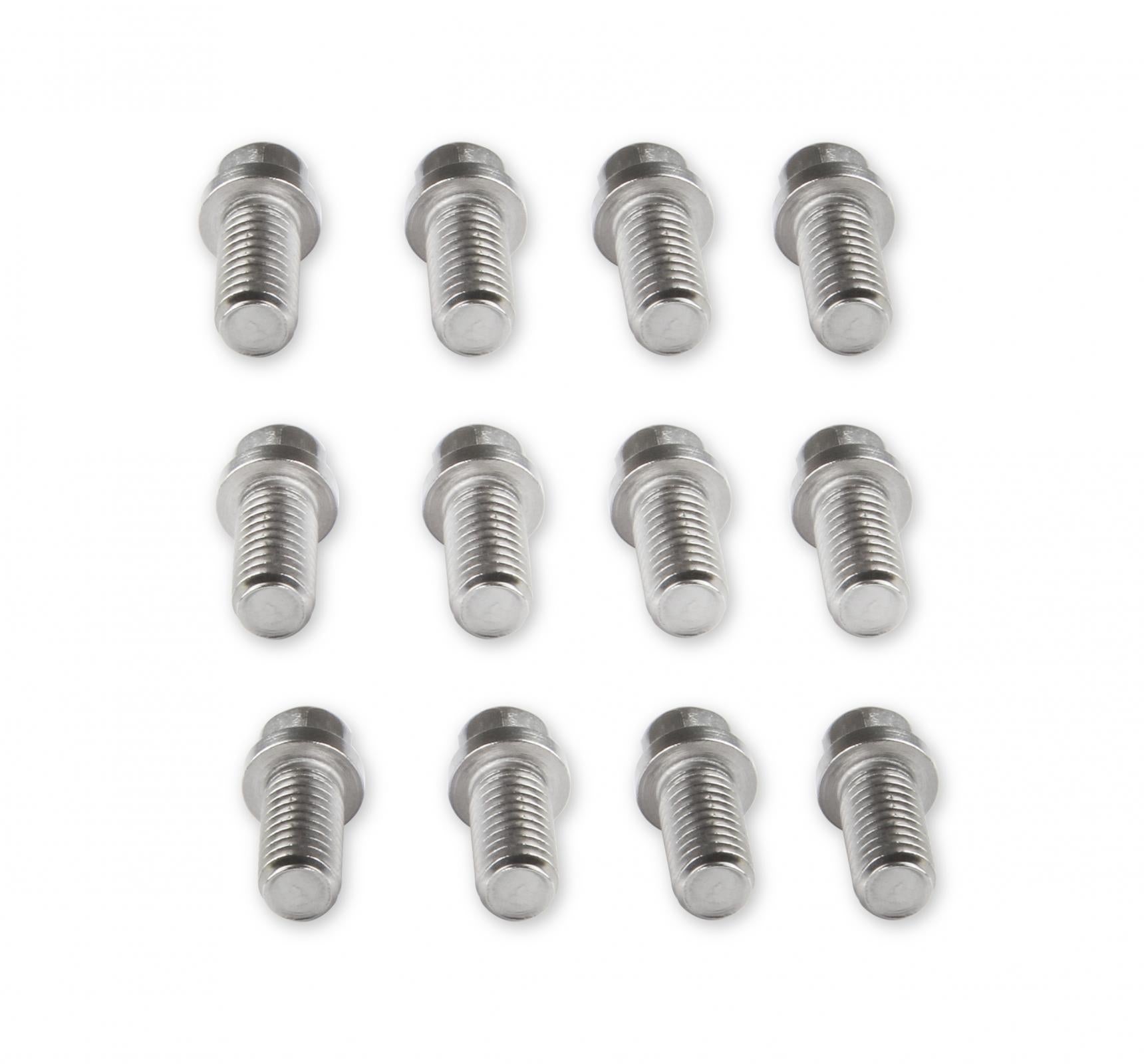Stainless Steel Header Bolts Fits AMC 290-401, Chevrolet Small Block 262-400, Chrysler 383-440 except Hemi, Pontiac 326-455, Oldsmobile 330-455 Mr Gasket-3