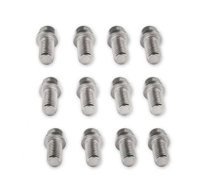 Stainless Steel Header Bolts Fits AMC 290-401, Chevrolet Small Block 262-400, Chrysler 383-440 except Hemi, Pontiac 326-455, Oldsmobile 330-455 Mr Gasket-3