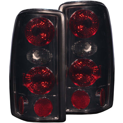 Tail Light Set Smoke Lens Pair Does Not Fit Barn Door Models Chevrolet Suburban 1500/2500/Tahoe 2000-2006, GMC Yukon/XL 1500/XL 2500 2000-2006 AnzoUSA