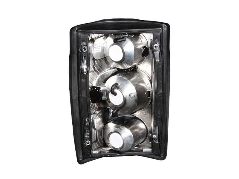 Tail Light Set Smoke Lens Pair This Is A 3 Bulb Housing Ford Trucks/SUVs 1995-2006 AnzoUSA-1
