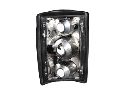 Tail Light Set Smoke Lens Pair This Is A 3 Bulb Housing Ford Trucks/SUVs 1995-2006 AnzoUSA-1