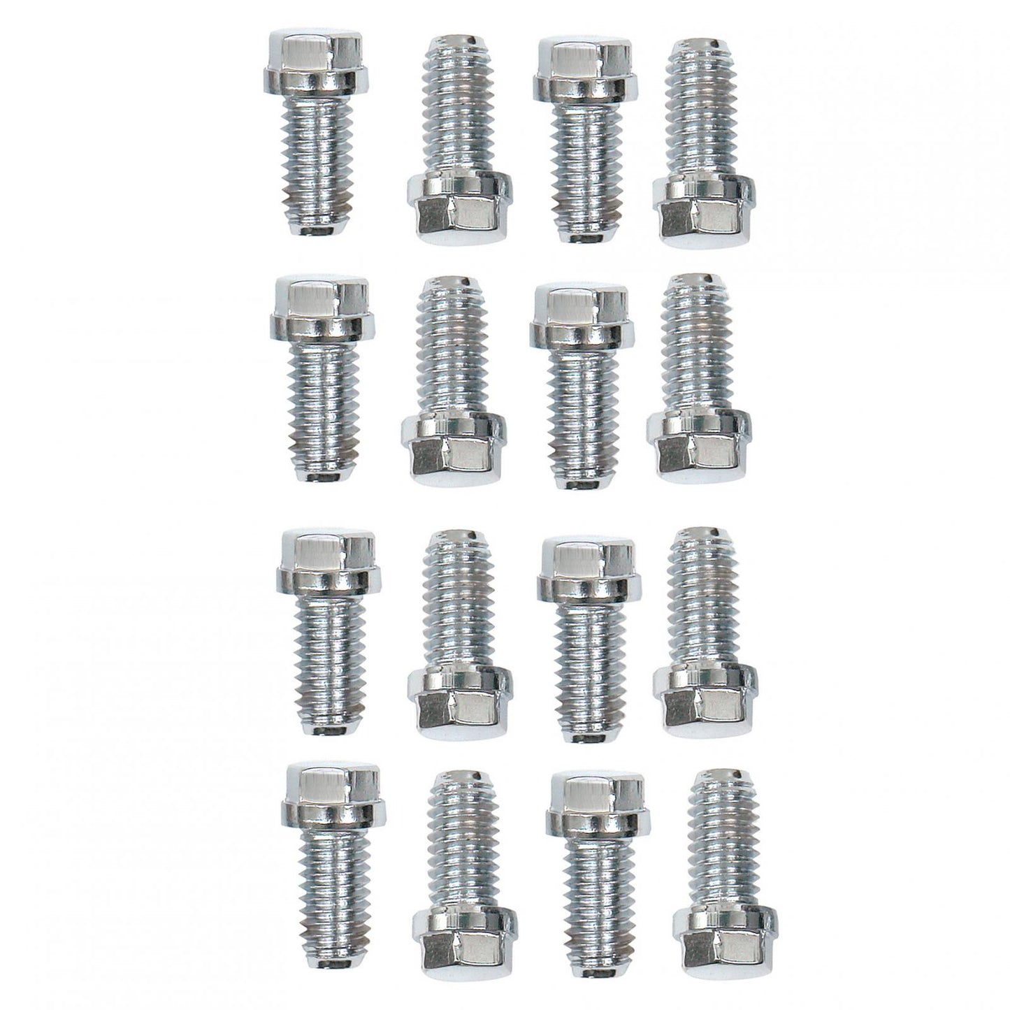 Stainless Steel Header Bolts Fits 1965-1990 Chevrolet 396-454 Big Block and 1962-2001 Ford 221-351W Mr Gasket