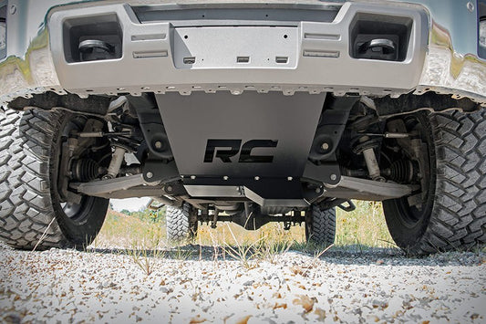 Rough Country Front Skid Plate Kit 14-18 Silverado/Sierra 1500 Rough Country