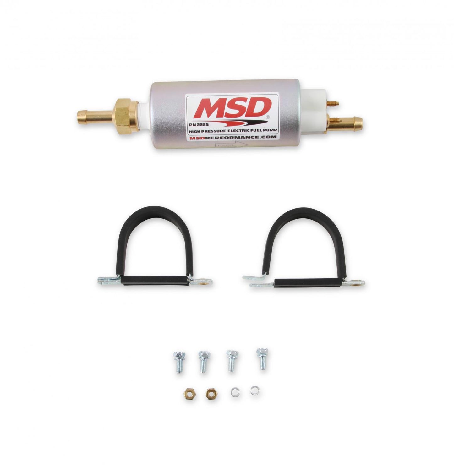 High Pressure Electric Fuel Pump Multiport EFI Systems Require A Stable Fuel Supply To Maintain Best Performance Throughout The Engine's Rpm Range MSD Ignition