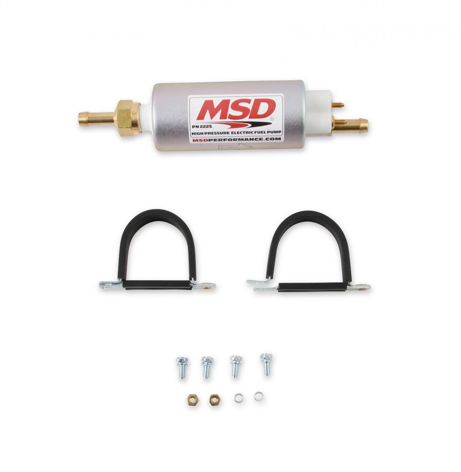High Pressure Electric Fuel Pump Multiport EFI Systems Require A Stable Fuel Supply To Maintain Best Performance Throughout The Engine's Rpm Range MSD Ignition