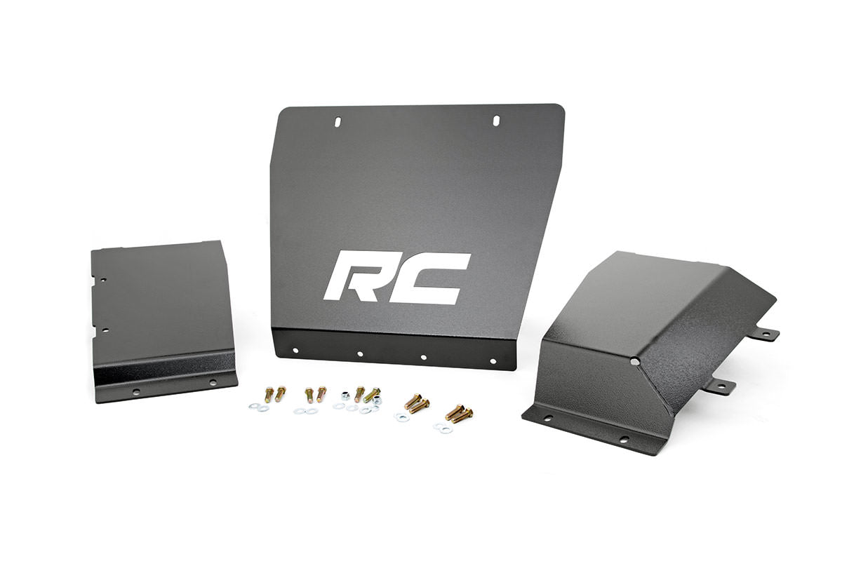 Rough Country Front Skid Plate Kit 14-18 Silverado/Sierra 1500 Rough Country
