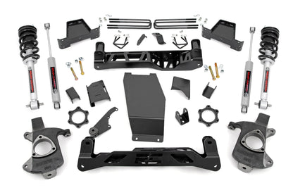 6 Inch Lift Kit Cast Steel N3 Struts Silverado/Sierra 1500 (14-18 & Classic) Rough Country