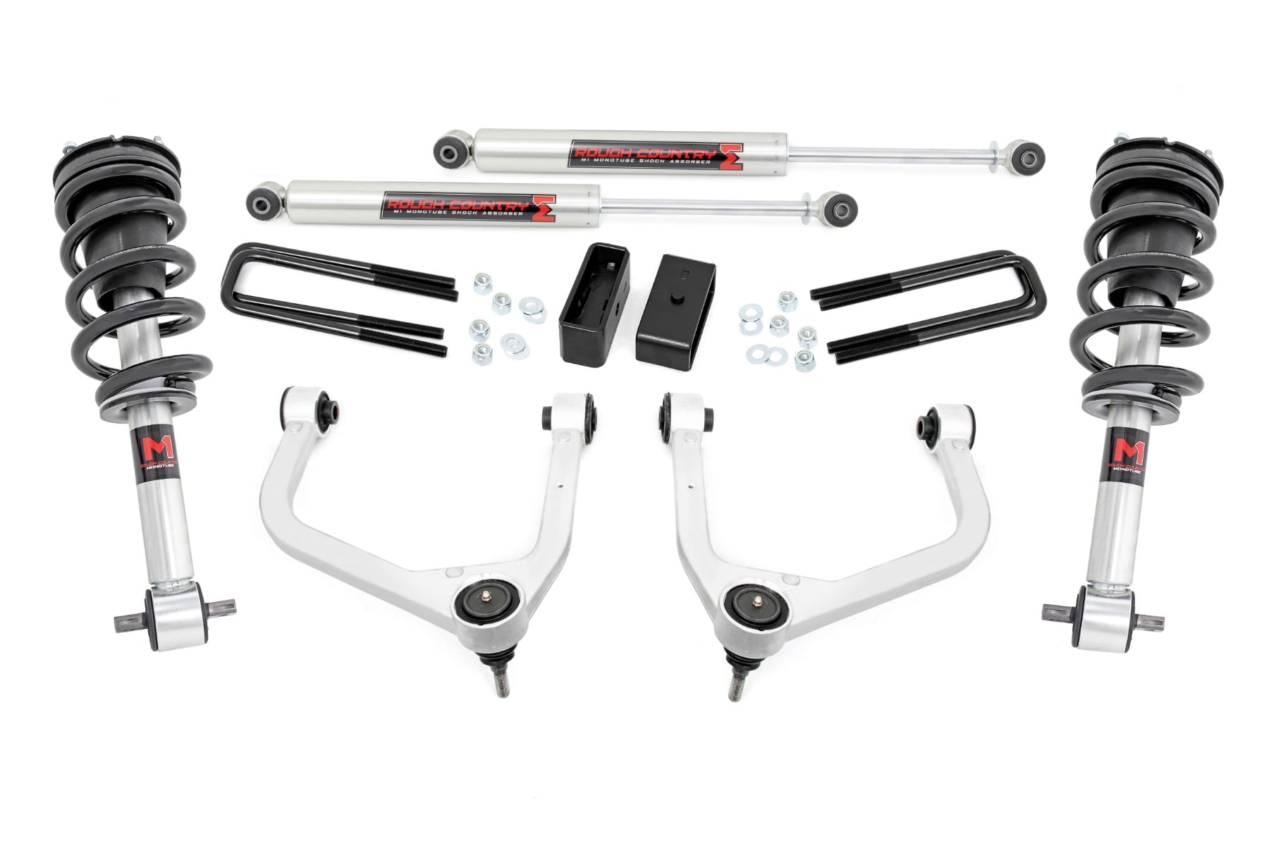 3.5 Inch Lift Kit M1 Struts/M1 GMC Sierra 1500 2WD/4WD (2019-2025) Rough Country