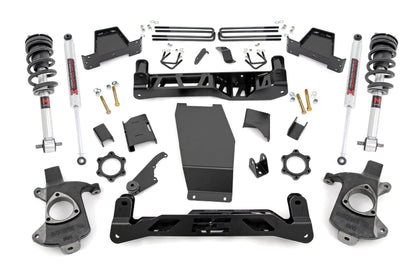 6 Inch Lift Kit Alu/Stamp Steel M1 Struts/M1 Silverado/Sierra 1500 (14-18 & Classic) Rough Country