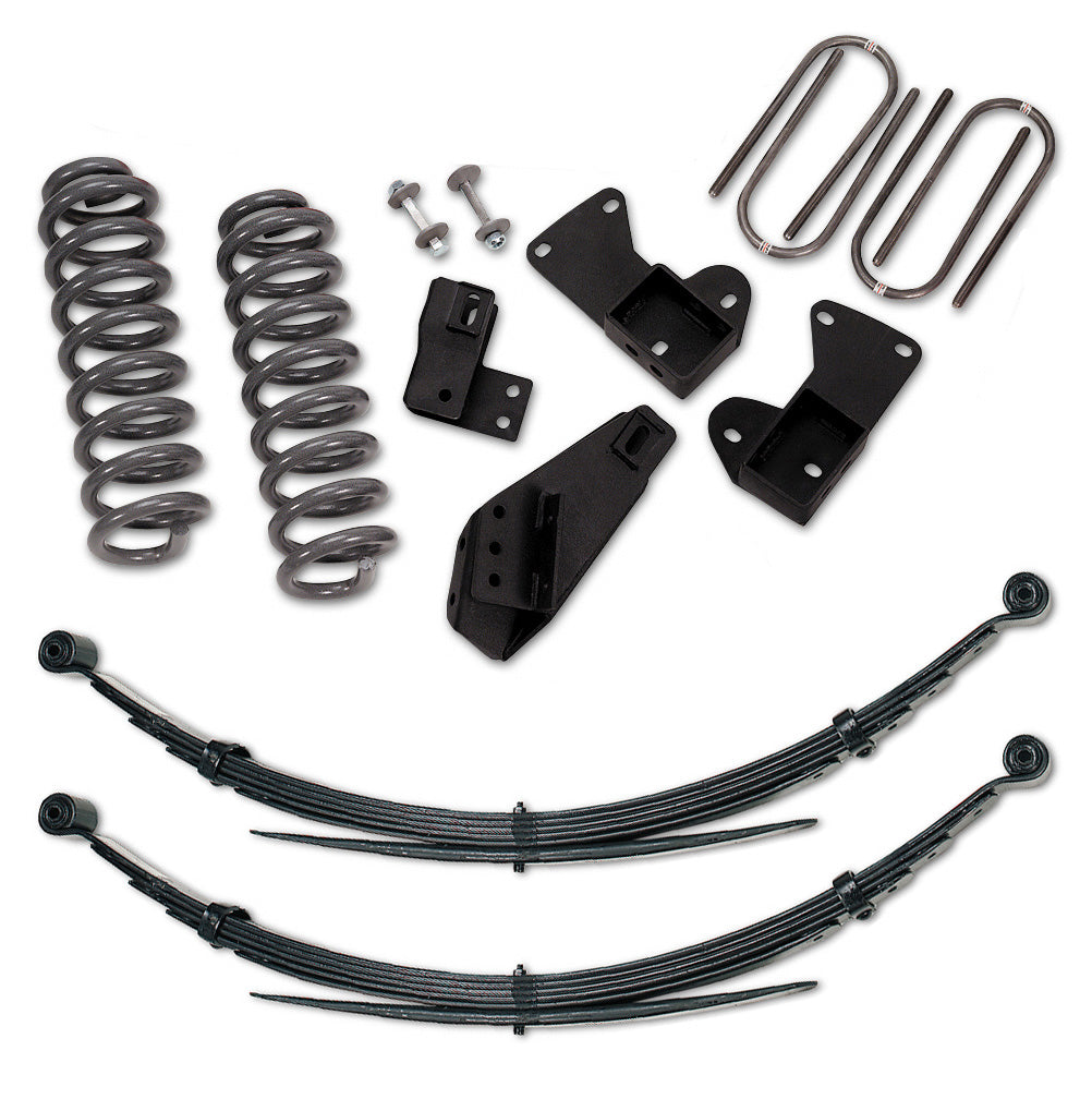 2.5 Inch Lift Kit 81-96 Ford F150/Bronco with Rear Leaf Springs Tuff Country-1