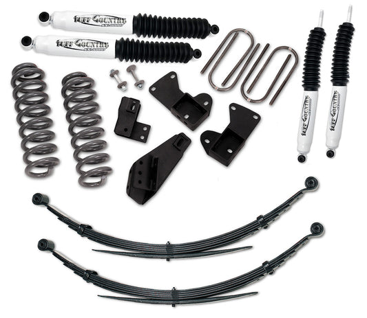 2.5 Inch Lift Kit 81-96 Ford F150/Bronco with Rear Leaf Springs Tuff Country