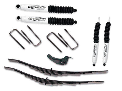 2.5 Inch Leveling Kit Front 00-04 Ford F250/F350 Super Duty 4WD w/Leaf Springs Fits Models w/Diesel V10 or 460 Gas Engine Tuff Country