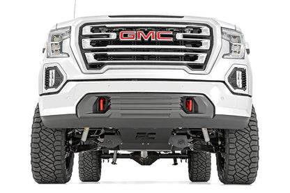 6 Inch Suspension Lift Kit Strut Spacers No Adaptive Ride Control V2 Monotube Shocks 19-20 GMC Silverado/Sierra 1500 4WD/2WD Rough Country-2