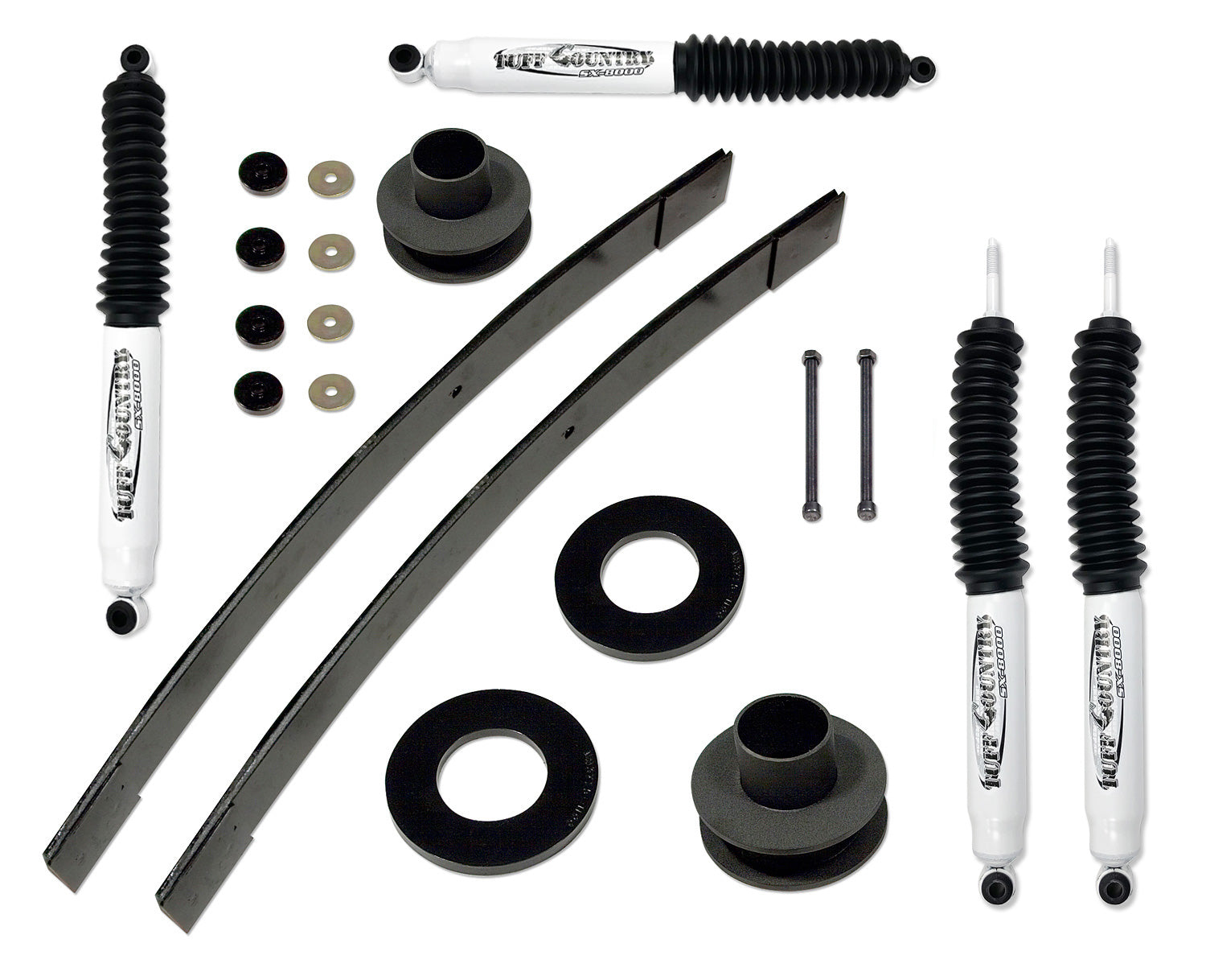 2 Inch Lift Kit 05-16 Ford F250/F350 Super Duty Tuff Country