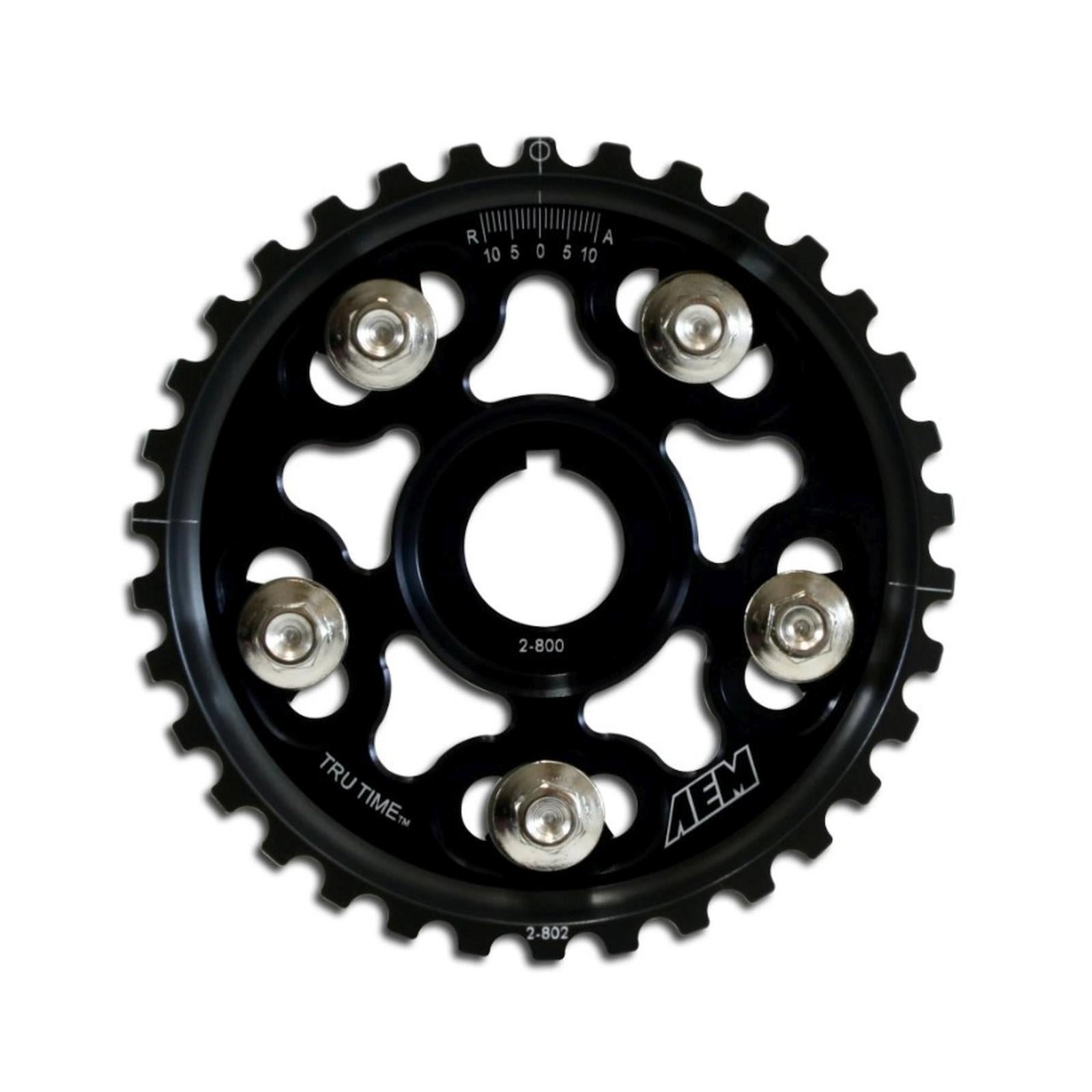 Tru-Time Adjustable Cam Gear Bolt 5/16 Inch x 1/2 Inch Bolt AEM Electronics-3