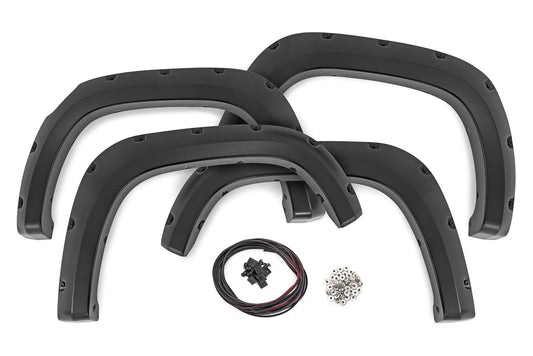 Pocket Fender Flares | GBA Gloss Black | Chevy Colorado 2WD/4WD (2023-2025) Rough Country