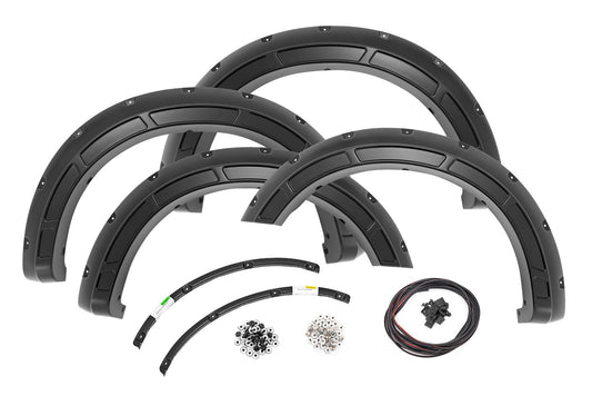 Defender Pocket Fender Flares | HX Antimatter Blue | Ford F-250/F-350 Super Duty (23-24) Rough Country