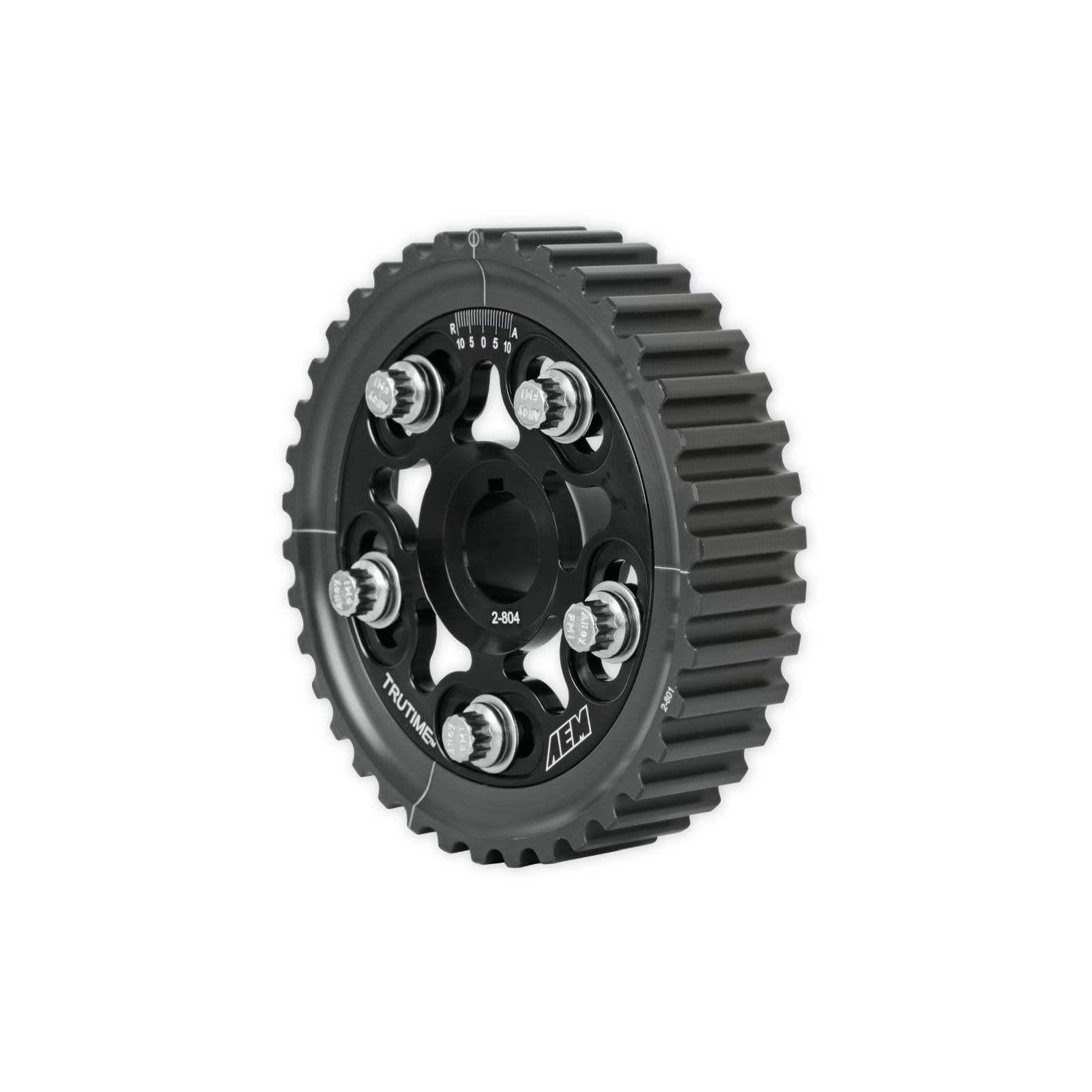 Tru-Time Adjustable Cam Gear Honda D-Series Engines D16Y7/D16Y8 5-Bolt AEM Electronics-2