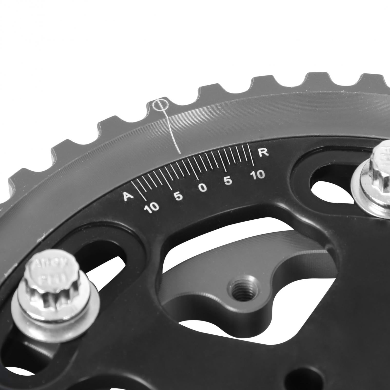 Tru-Time Adjustable Cam Gear Mitsubishi 4G63 Eagle VIN E/F/U Mitsubishi VIN E/F/R/U and 4G63T Plymouth VIN E/F/R/U 5-Bolt AEM Electronics-3