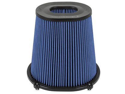 Quantum Intake Replacement Air Filter w/ Pro 5R Media 5 Inch F x (10x8-3/4) Inch B x (6-3/4x5-1/2) T (Inverted) x 9 Inch H aFe Power
