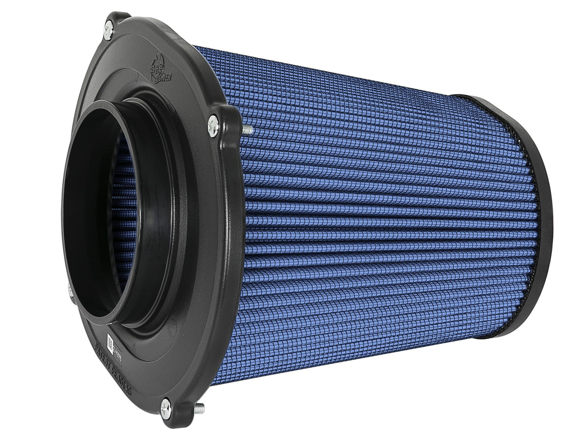 Quantum Intake Replacement Air Filter w/ Pro 5R Media 5 Inch F x (10x8-3/4) Inch B x (6-3/4x5-1/2) T (Inverted) x 9 Inch H aFe Power-1