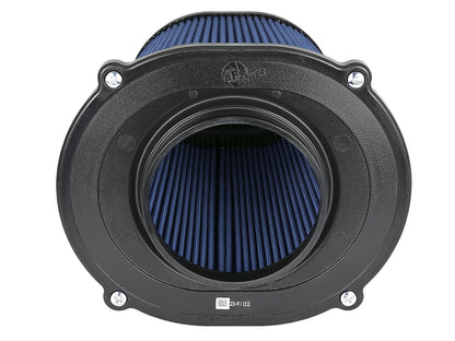 Quantum Intake Replacement Air Filter w/ Pro 5R Media 5 Inch F x (10x8-3/4) Inch B x (6-3/4x5-1/2) T (Inverted) x 8 Inch H aFe Power-2
