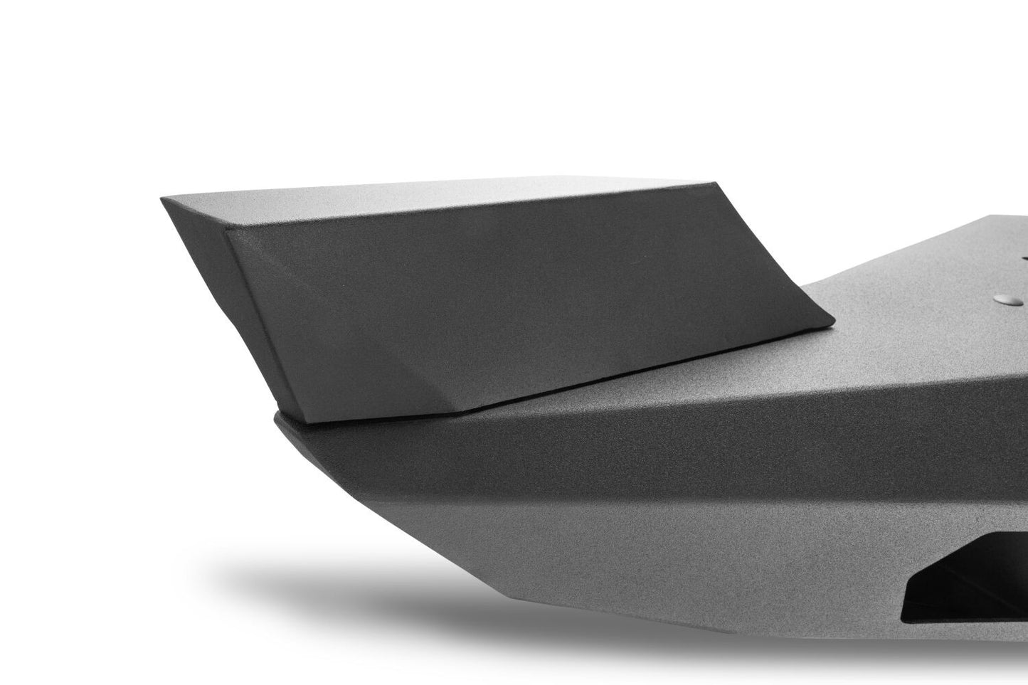 Trailline Bumper Fairlead Mount Plate Textured Black 2018-2026 Jeep Wrangler JL 2020-2025 Jeep Gladiator Go Rhino-3