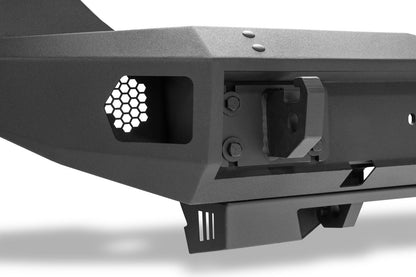Trailline Bumper Fairlead Mount Plate Textured Black 2018-2026 Jeep Wrangler JL 2020-2025 Jeep Gladiator Go Rhino-4