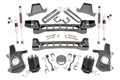 6 Inch Lift Kit M1 Shocks Silverado/Sierra 1500 2WD (99-06 & Classic) Rough Country