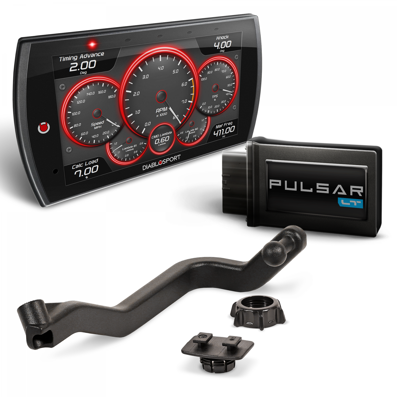 Pulsar LT andTrinity 2 Monitor Kit 19-22 GM Gas Truck The ultimate in control and monitoring DiabloSport-3