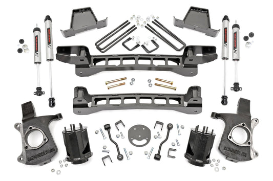 6 Inch Lift Kit V2 Shocks Silverado/Sierra 1500 2WD (99-06 & Classic) Rough Country