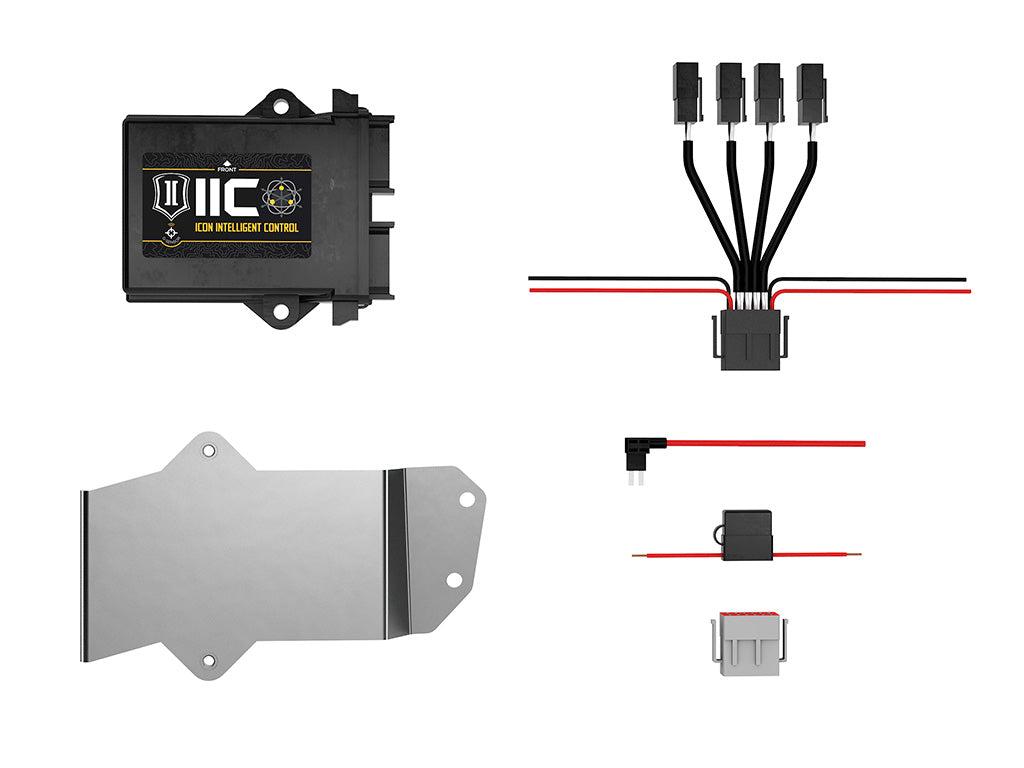 2018-2023 Jeep Wrangler JL/2020-2023 Jeep Gladiator Intelligent Control (Iic) Install Kit ICON Vehicle Dynamics-1