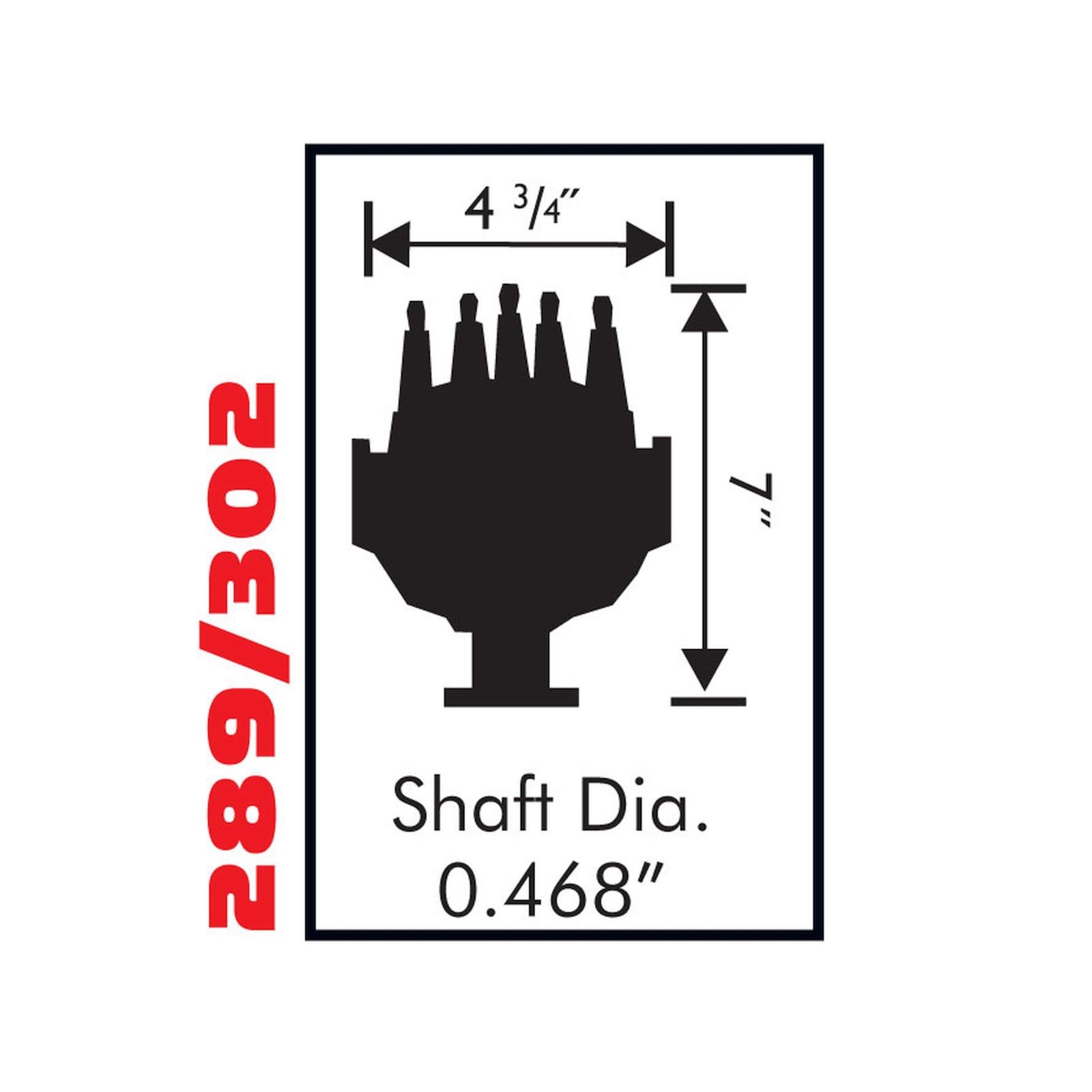 Pro-Billet Cam Sync Distributor, Ford 289/302, Bronze Gear Dual Signal Distributor With Hall-Effect Cam Sync And Magnetic Crank Pickup And Includes A Bronze Gear. Must Be Used With An 6, 7 Or 8-Series MSD Ignition-1