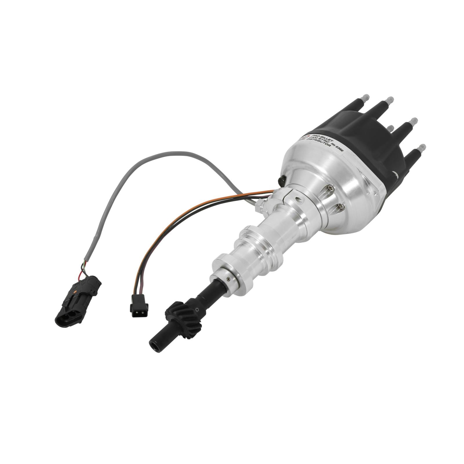 Pro-Billet Cam Sync Distributor, Ford 351W, Steel Gear Hall-Effect Sync Pickup And Includes A Steel Gear. Must Be Used With An 6, 7 Or 8-Series MSD Ignition-2