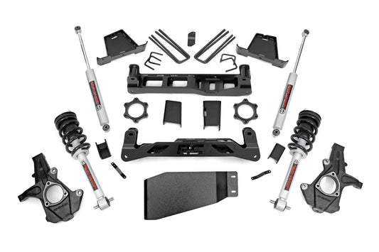 6 Inch Lift Kit N3 Struts Silverado/Sierra 1500 4WD (07-13) Rough Country