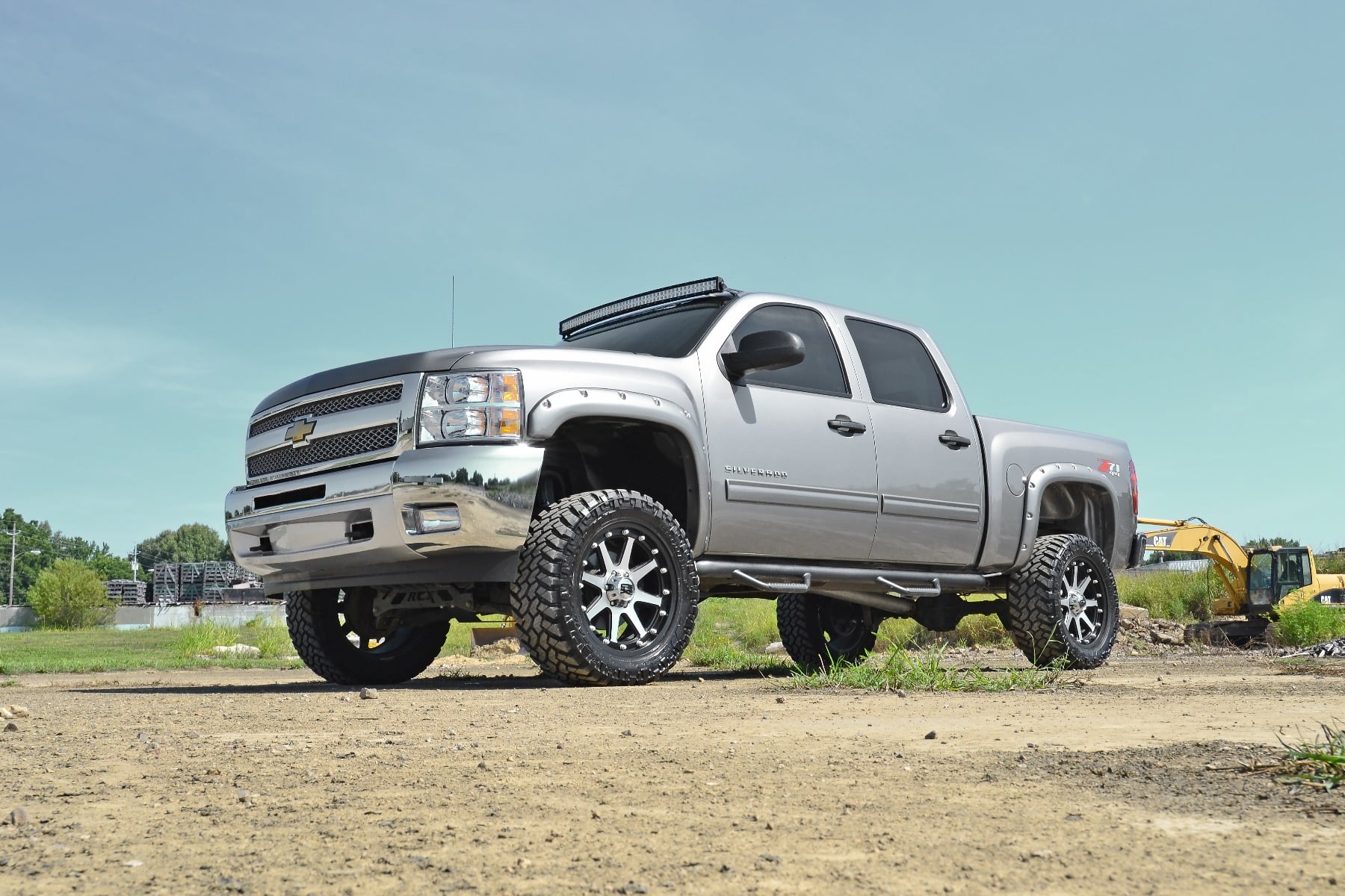 6 Inch Lift Kit N3 Struts Silverado/Sierra 1500 4WD (07-13) Rough Country-1